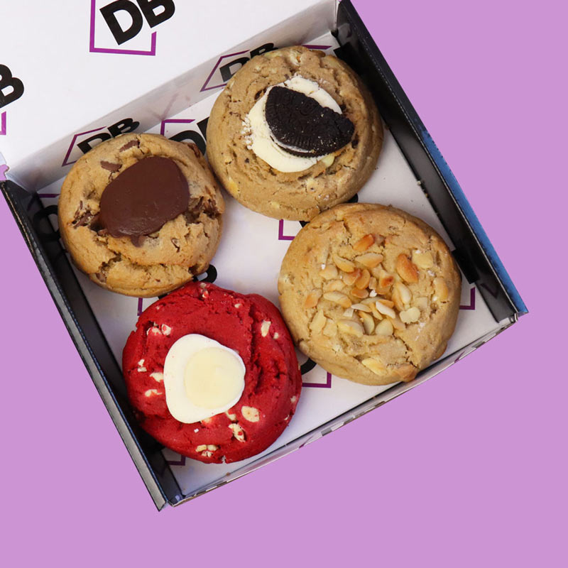 4 New York Style Cookies for