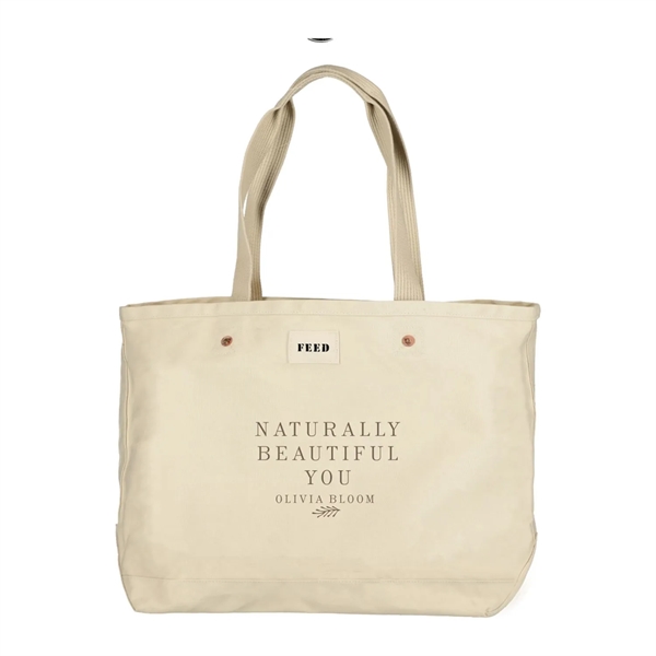 FEED Organic Cotton Weekend Tote for
