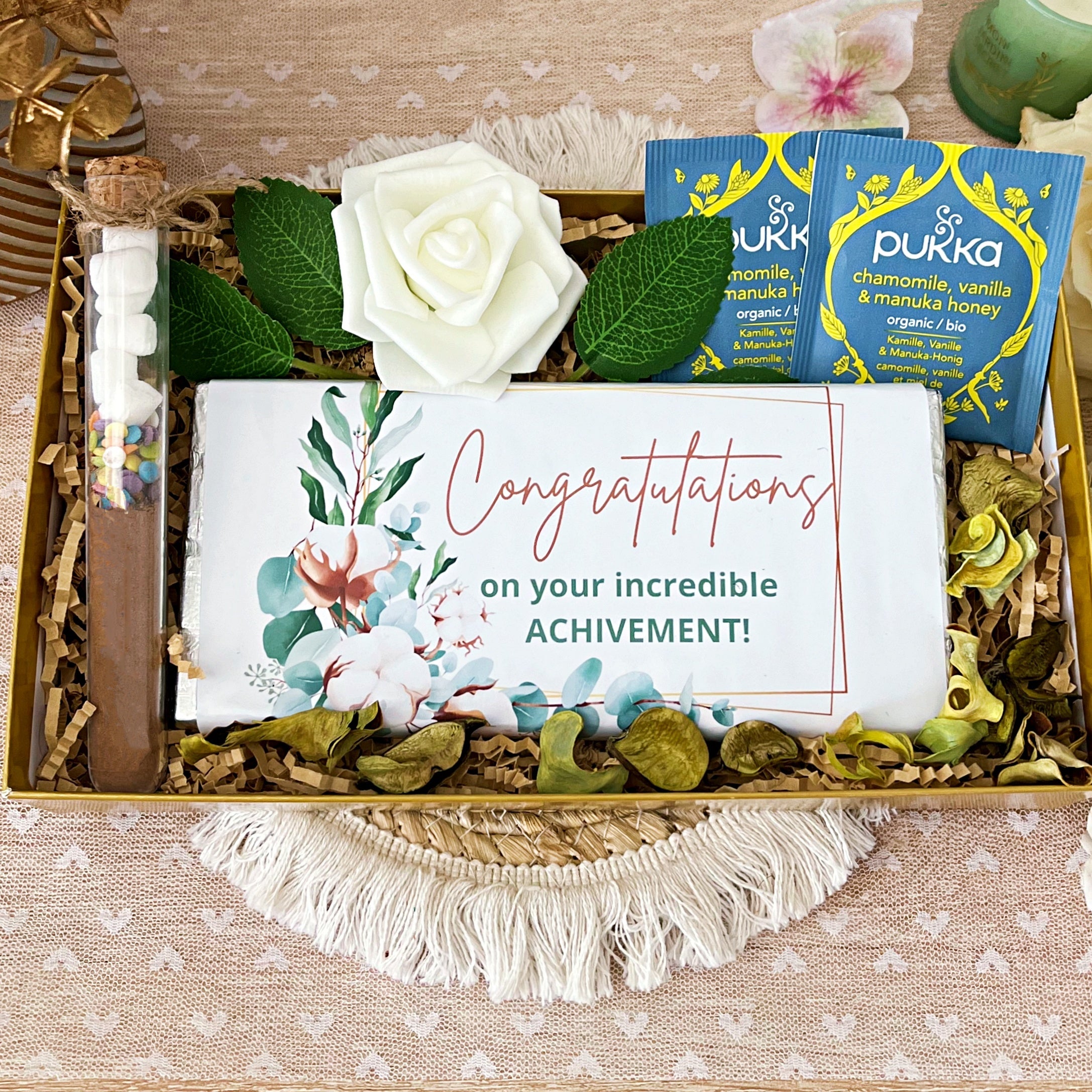 "Congratulations" Chocolate Bar for