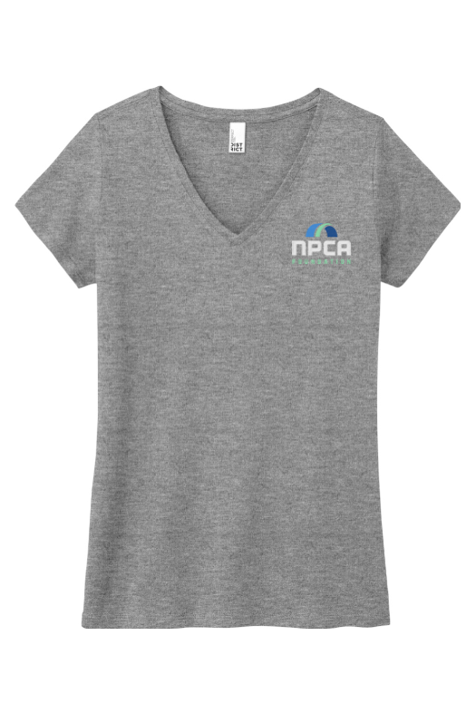 District Women's Perfect Tri V-Neck Tee for