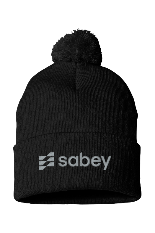 Sportsman 12" Pom-Pom Cuffed Beanie for