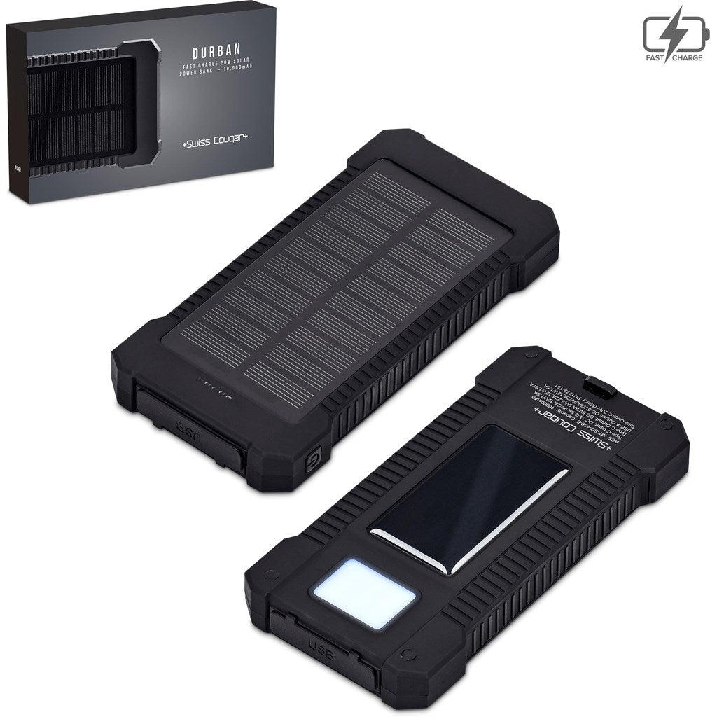 Swiss Cougar Durban Fast-Charge Power Bank for
