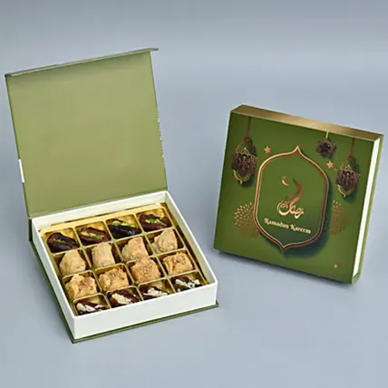 Filled Dates and Baklava Small Box for