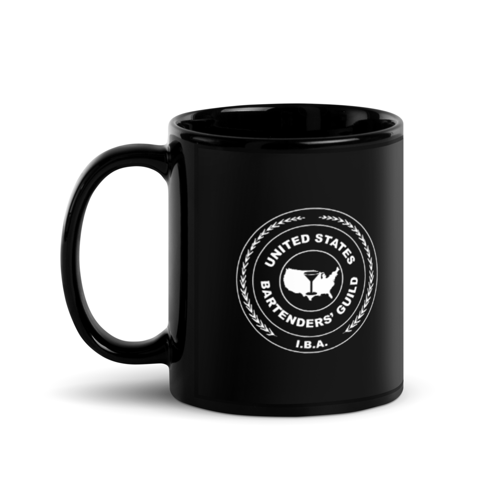 Black Glossy Mug 11oz for