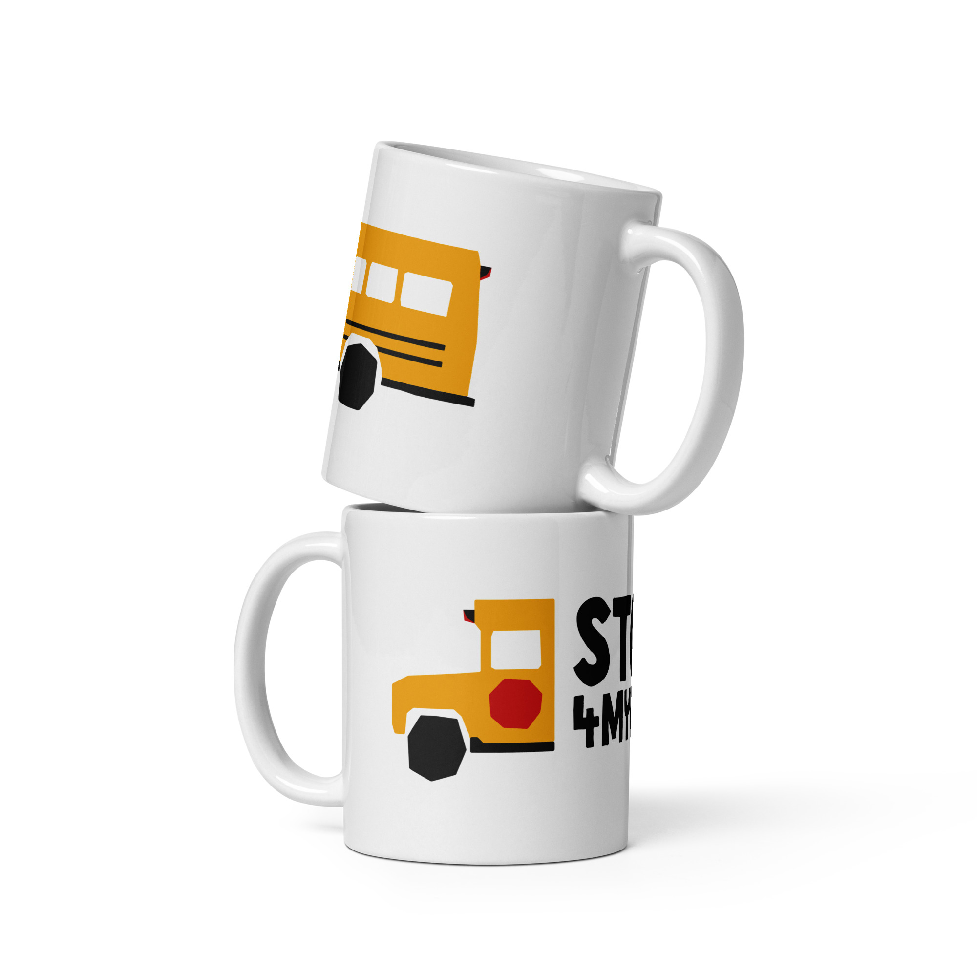 White Glossy Mug for
