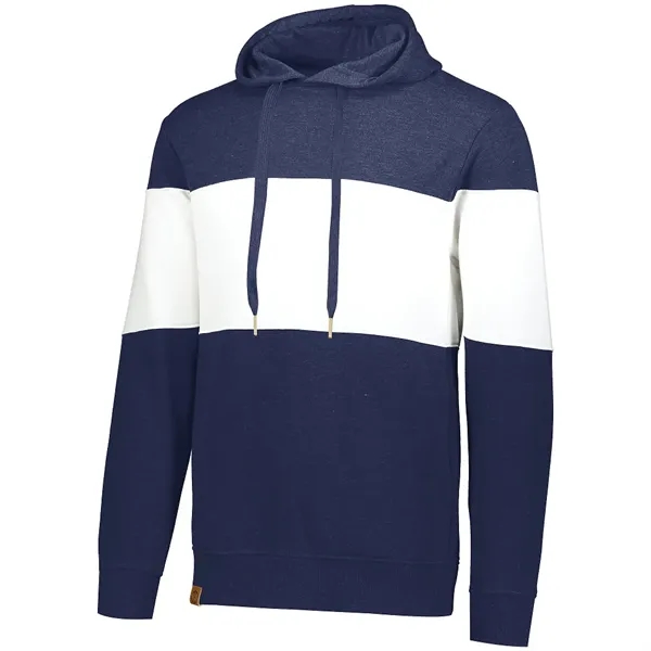 Navy Heather/White