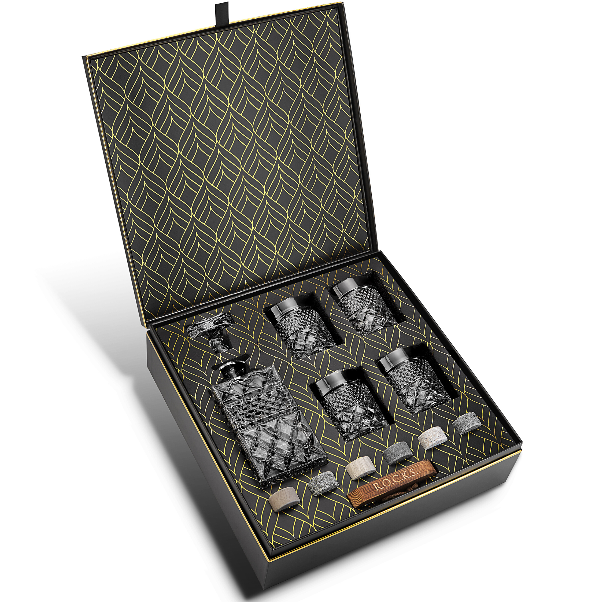 The Whiskey Decanter Gift Set for
