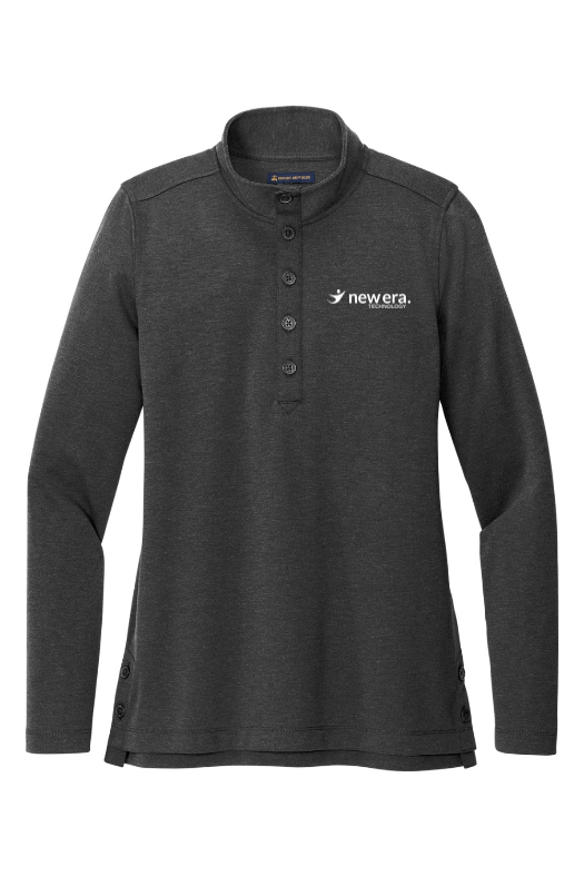 Brooks Brothers Women's Mid-Layer Stretch 1/2-Button for