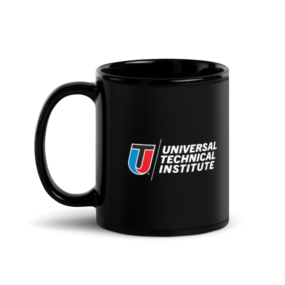 Black Glossy Mug 11oz for
