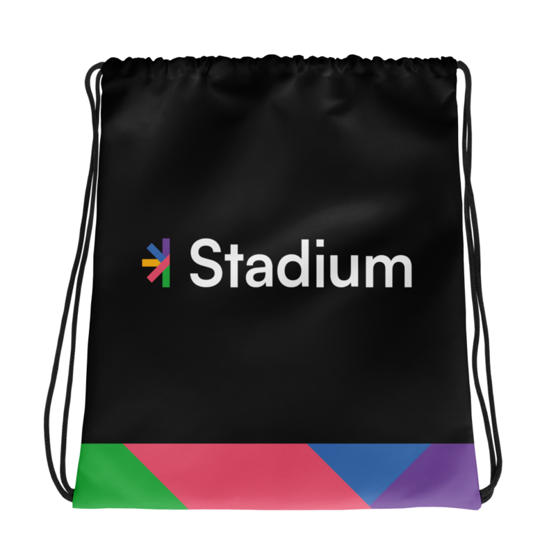 All Over Print Draw String Bag for