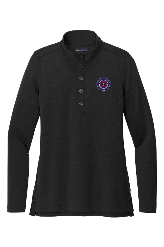 Brooks Brothers Women's Mid-Layer Stretch 1/2-Button for