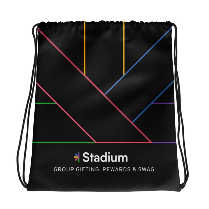 All Over Print Draw String Bag for