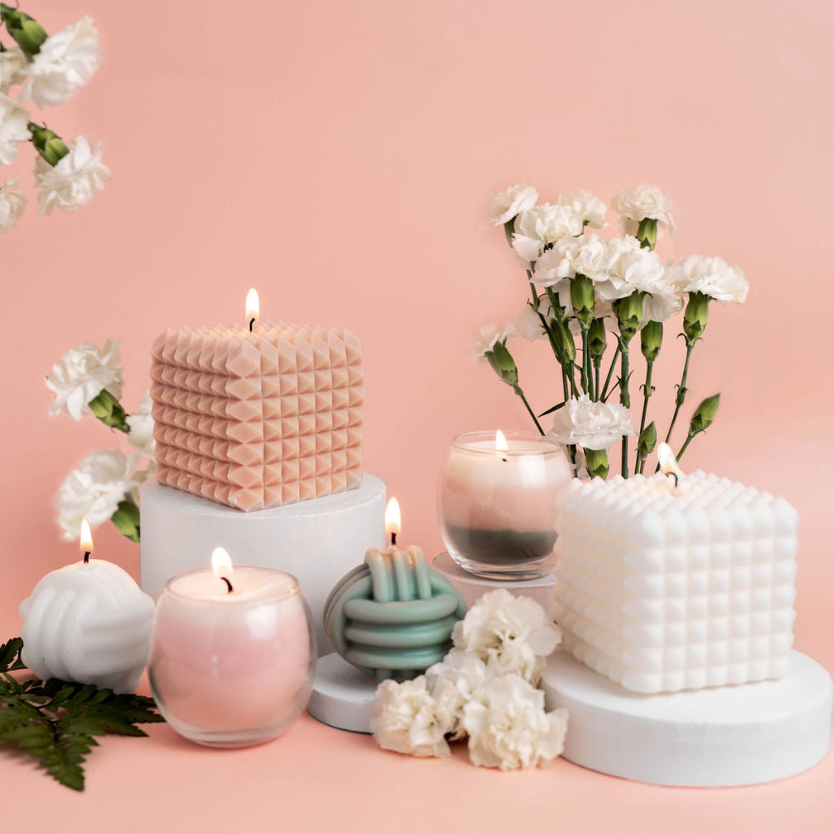 Silicone Mold Candle Making Kit for