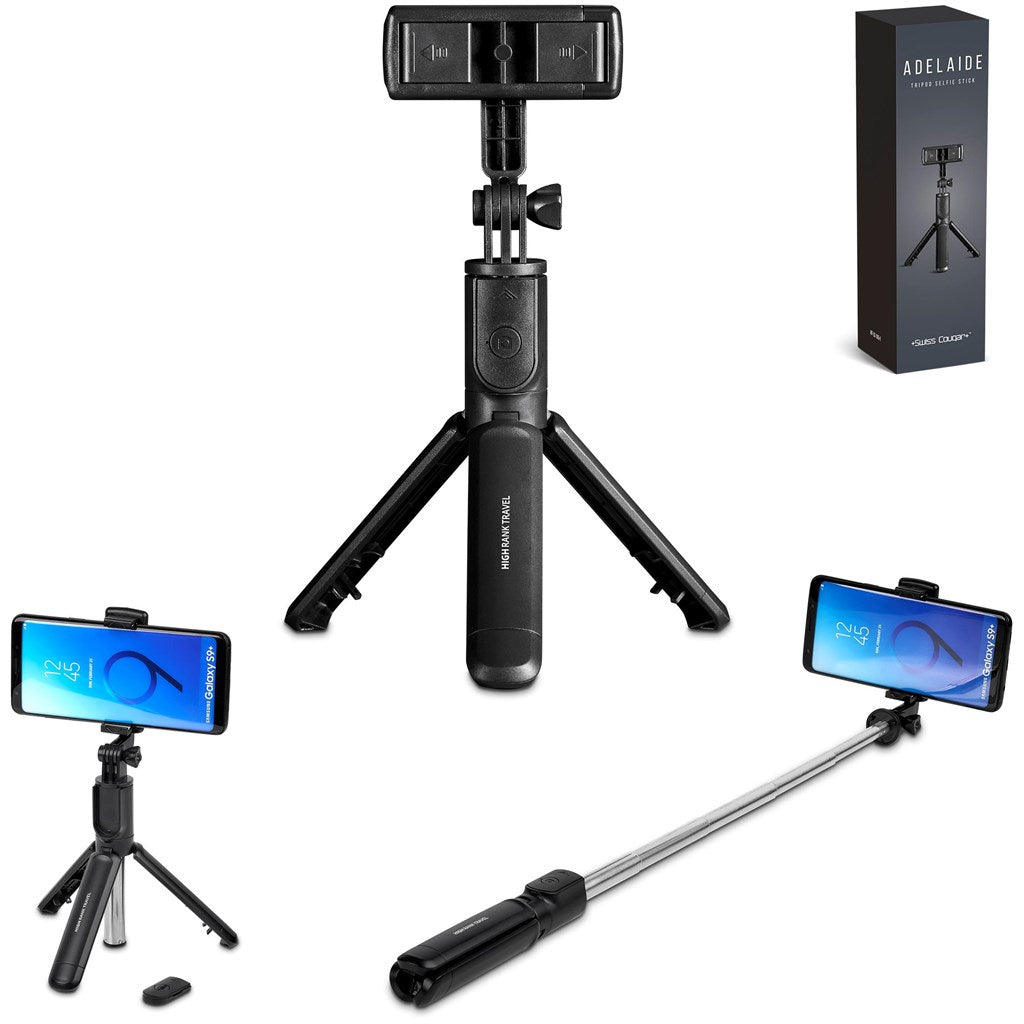 Swiss Cougar Tripod & Selfie Stick  for