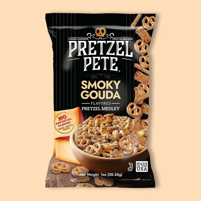 Smoky Gouda Medley Pretzels 1 oz for