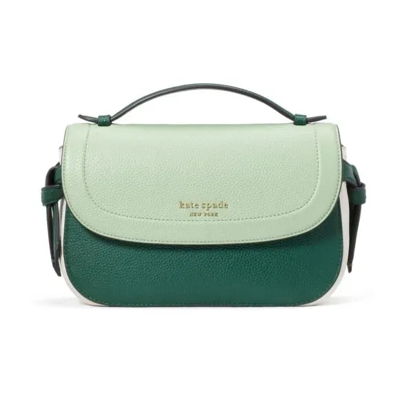 Kate Kate Spade Knott Colorblocked Top Handle Crossbody - Beach