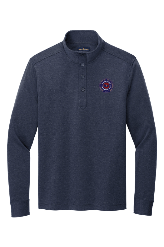 Brooks Brothers Men's Mid-Layer Stretch 1/2-Button for