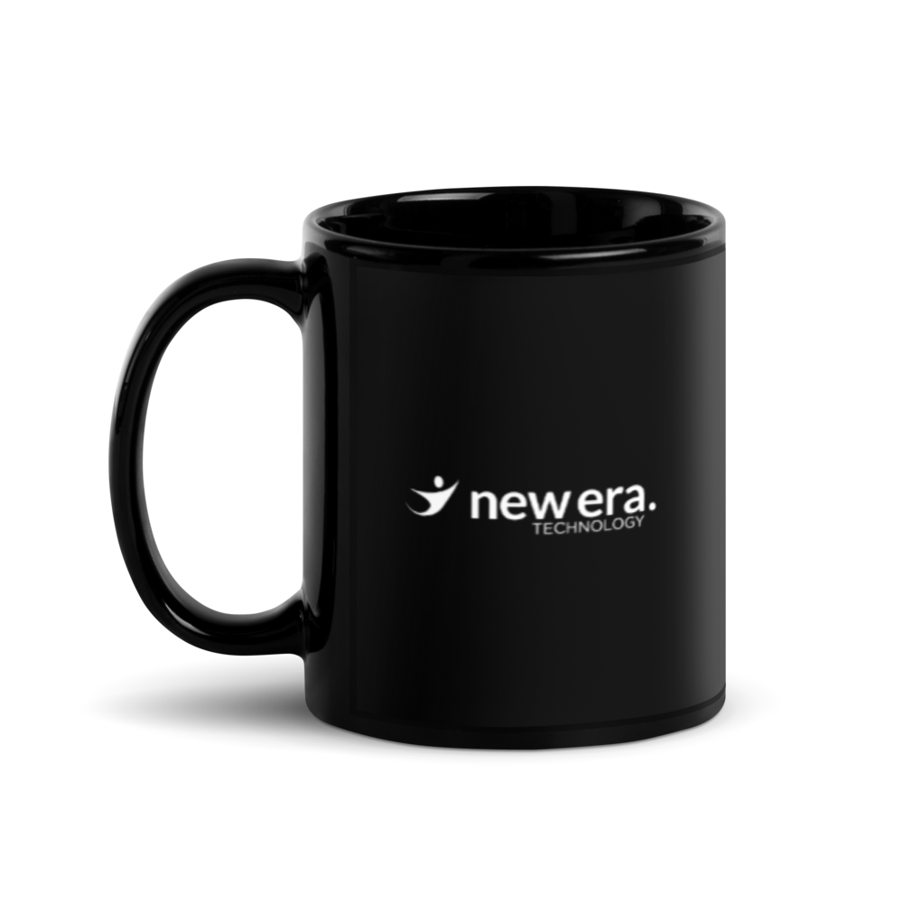Black Glossy Mug 11oz for