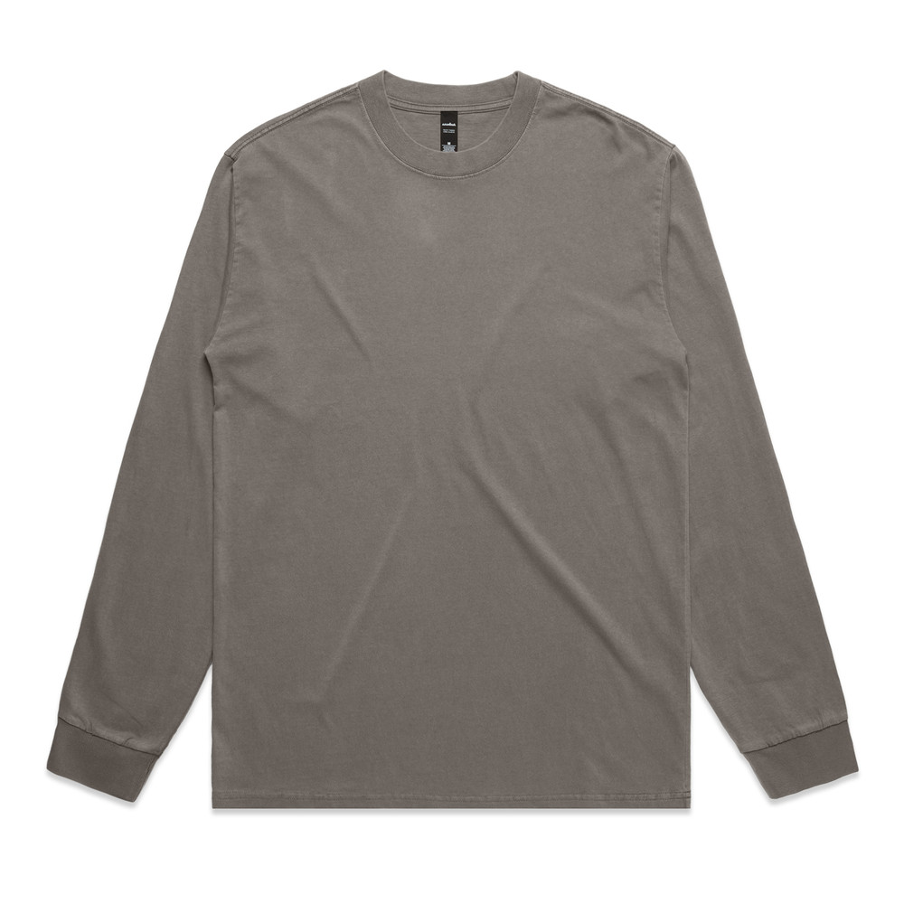 Heavy Long Sleeve Faded Sweater for