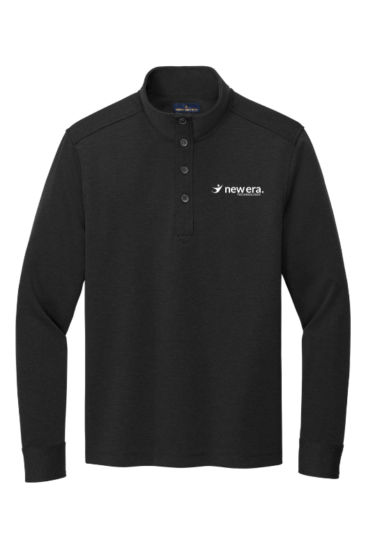 Brooks Brothers Men's Mid-Layer Stretch 1/2-Button for