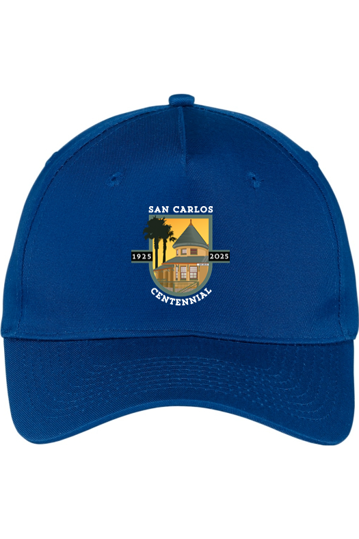 Port & Company Five-Panel Twill Cap for