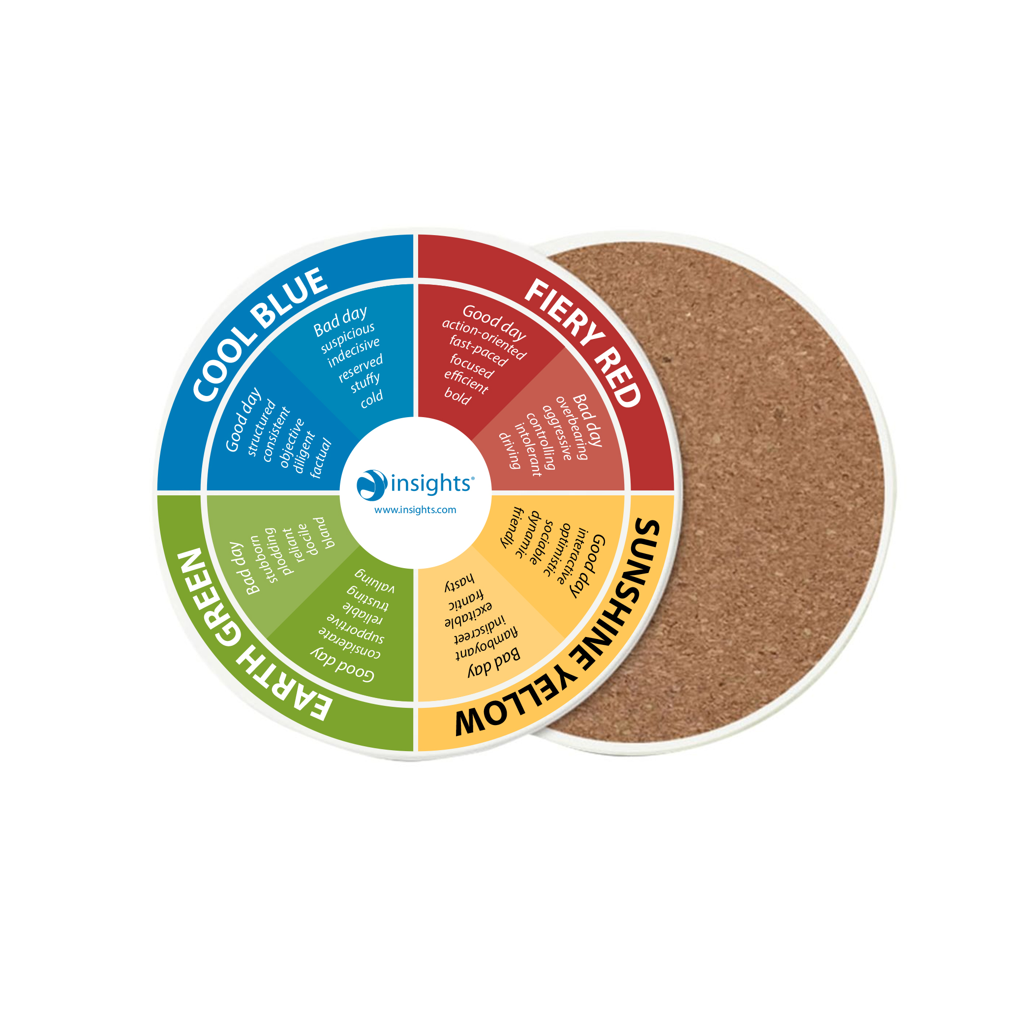Full Color Absorbent Ceramic Coaster for