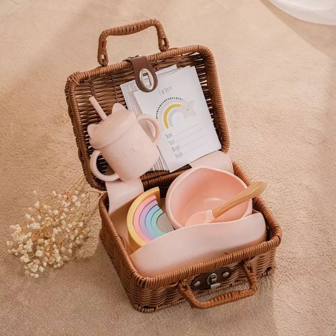 Baby Essential Tableware Briefcase Set for