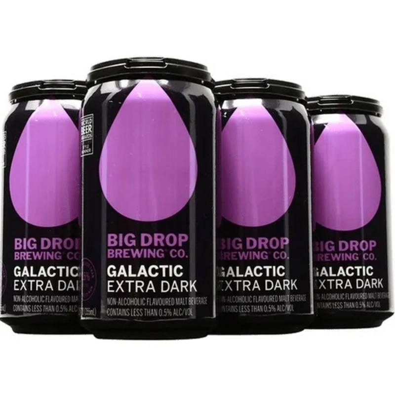 Big Drop Brewing Non-Alcoholic Galactic Extra Dark pack (6)