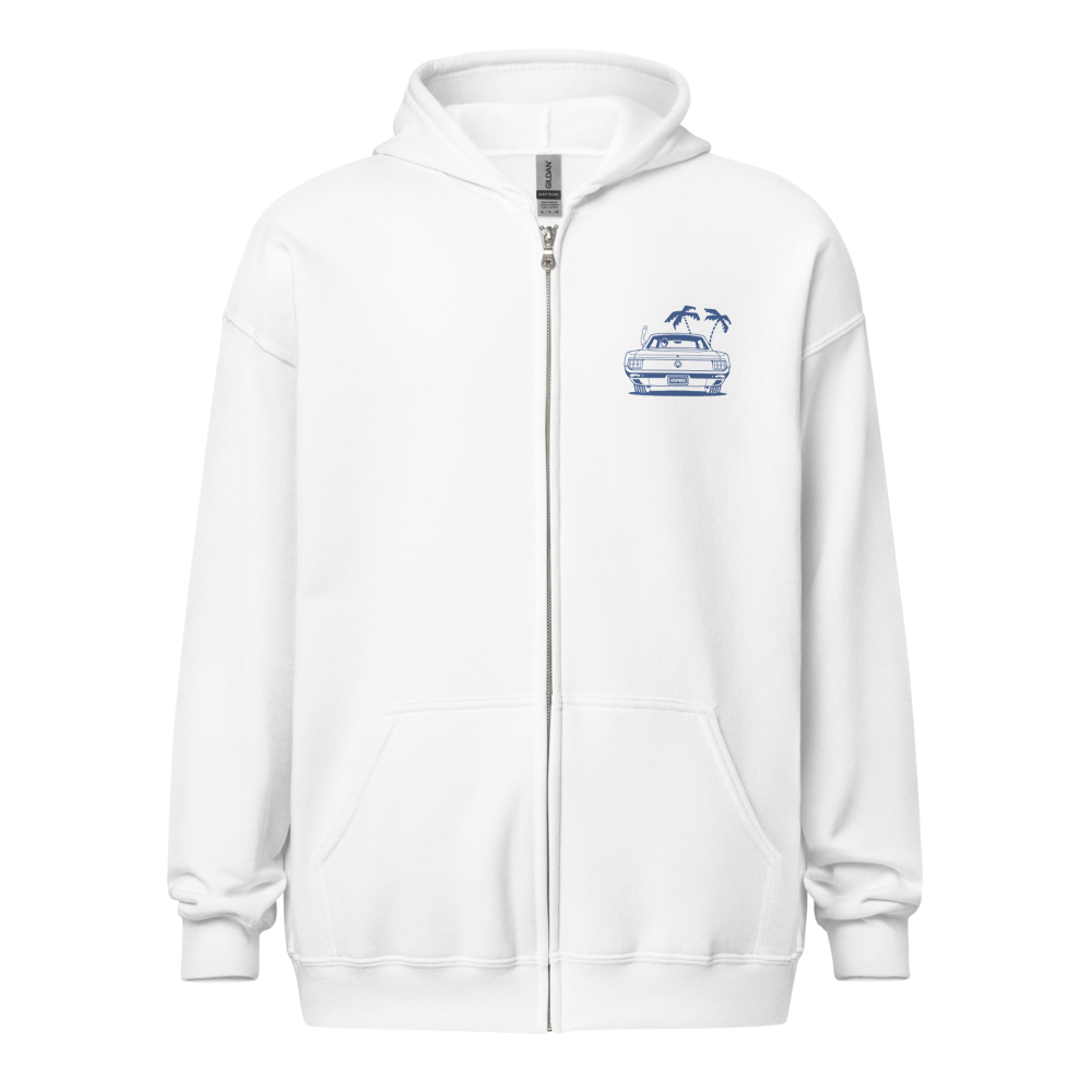 Unisex Zipped Hoodie for