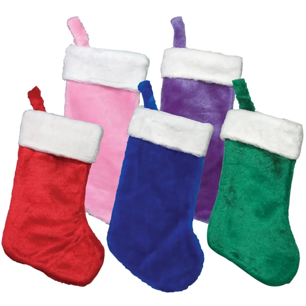 Plush Christmas Stocking by Illini