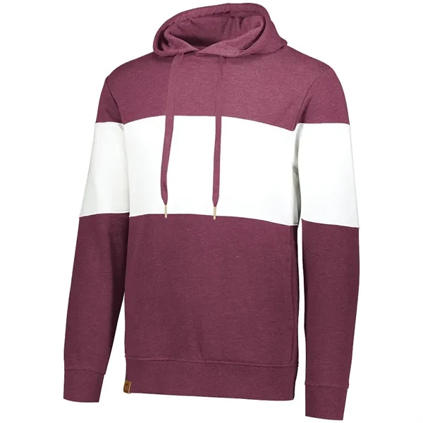 Maroon Heather/White