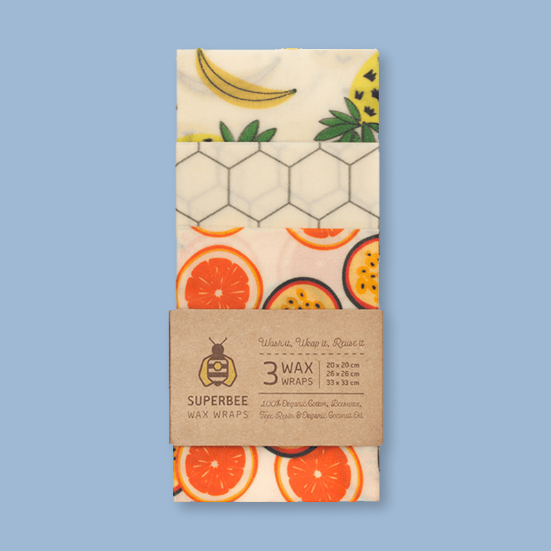 Food Wax Wraps Essentials Set  for