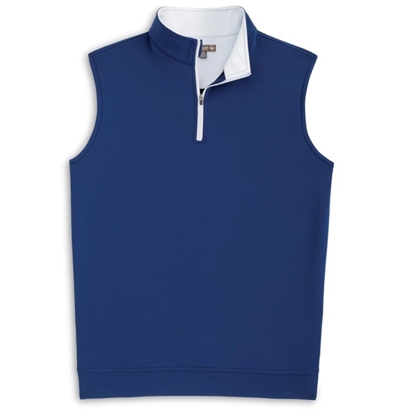 Peter Millar Men's Galway Performance Quarter-Zip Vest for