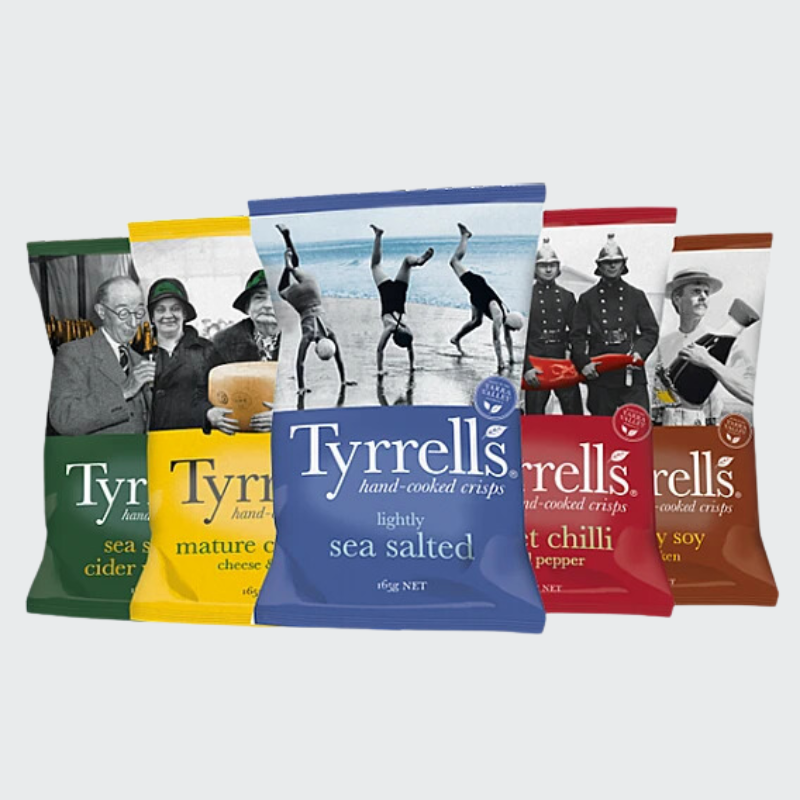 Tyrell's English Crisps 150gr for