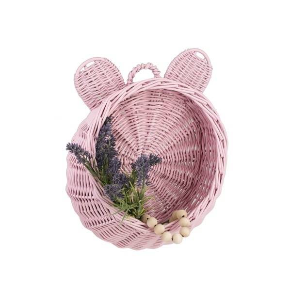 Hanging Basket Decoration For Children - Pink for