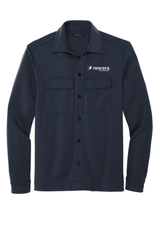 Mercer+Mettle Men's Double-Knit Snap Front Jacket for