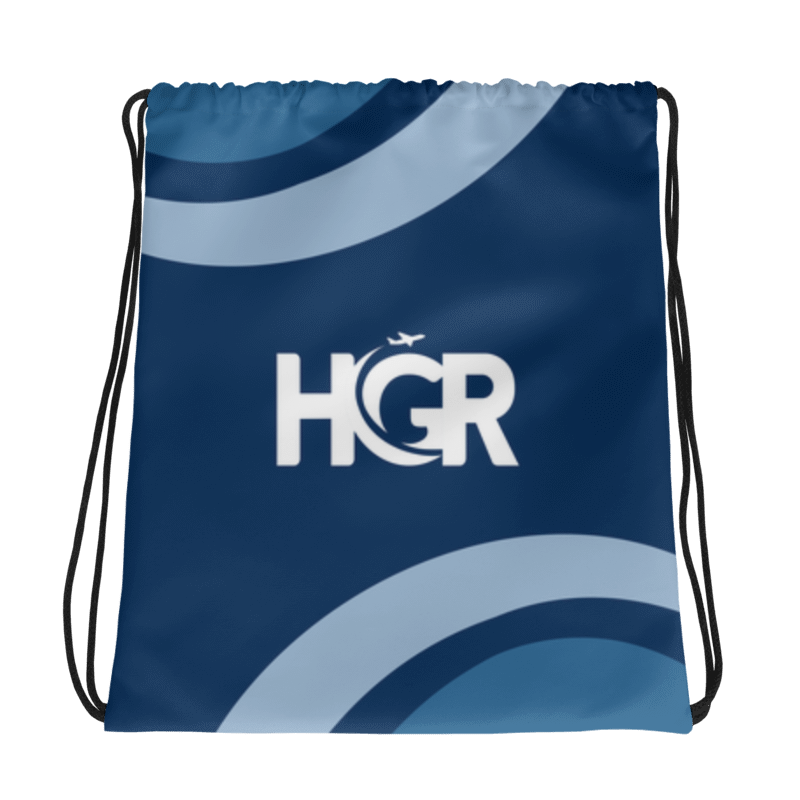 All Over Print Draw String Bag for