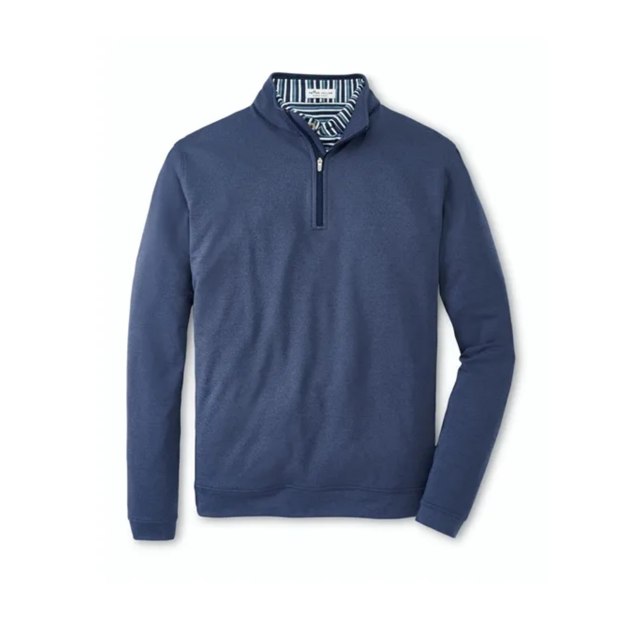 Peter Millar Men's Perth Performance Melange Quarter-Zip | On Demand for