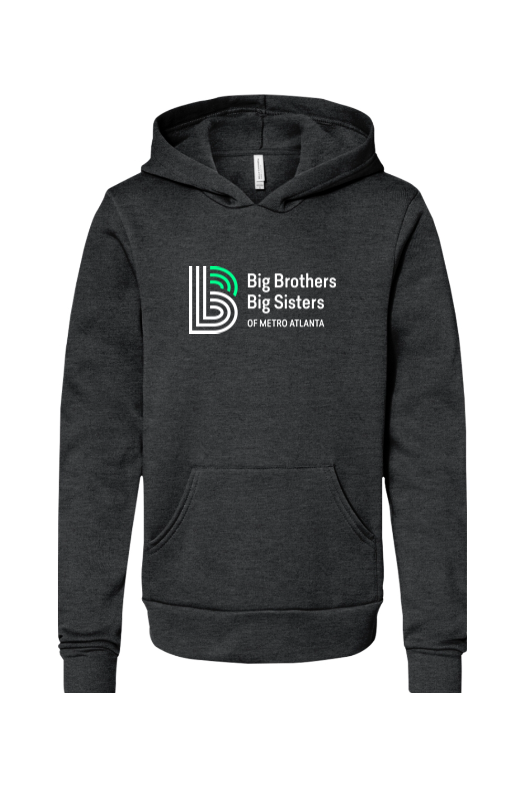 Bella + Canvas Youth Sponge Fleece Pullover Hooded Sweats for