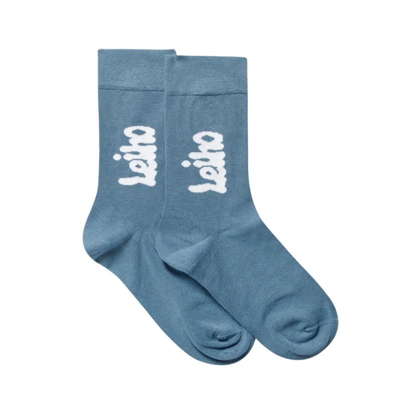 "Goody Blue Shoes" Bamboo Socks for