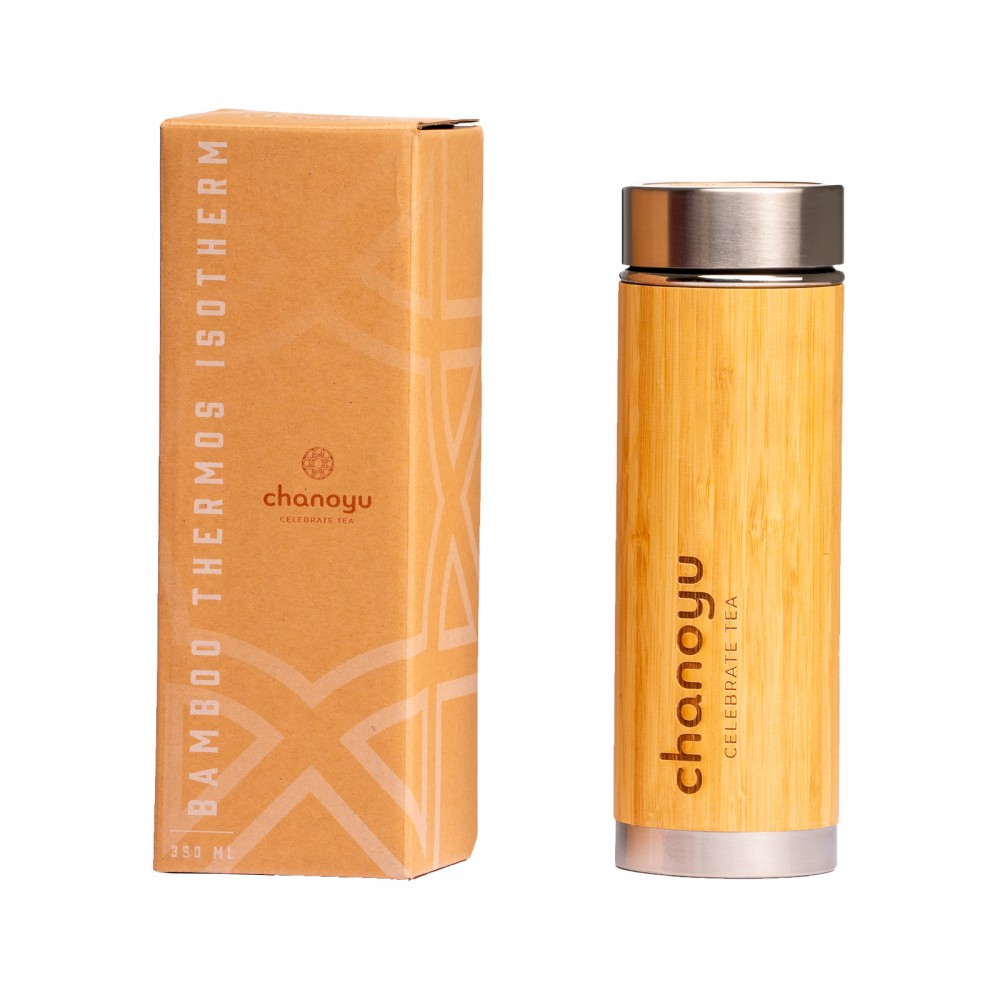 Exclusive Thermos with Real Wood for
