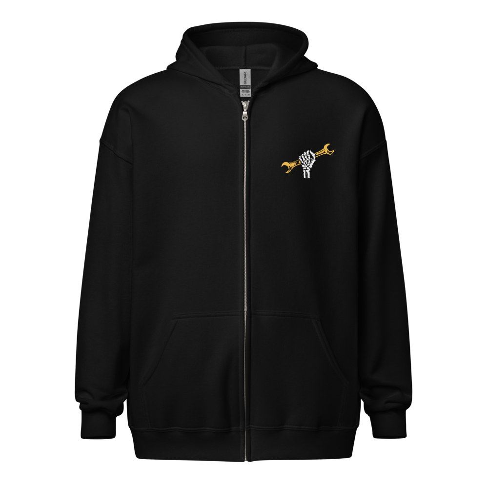 Unisex Zipped Hoodie for