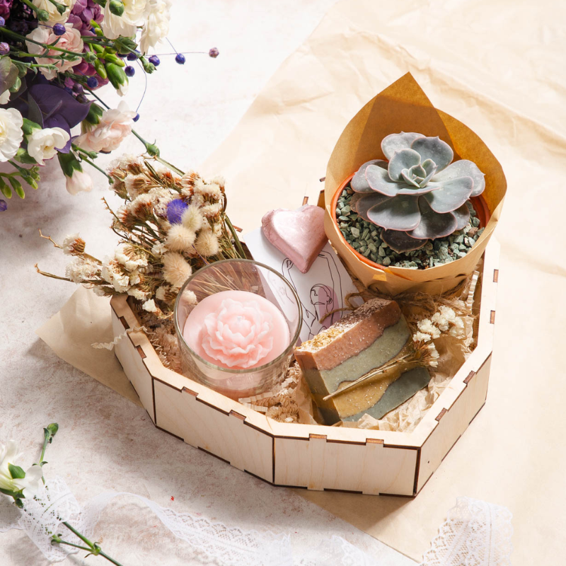 Succulent Touch of Love for