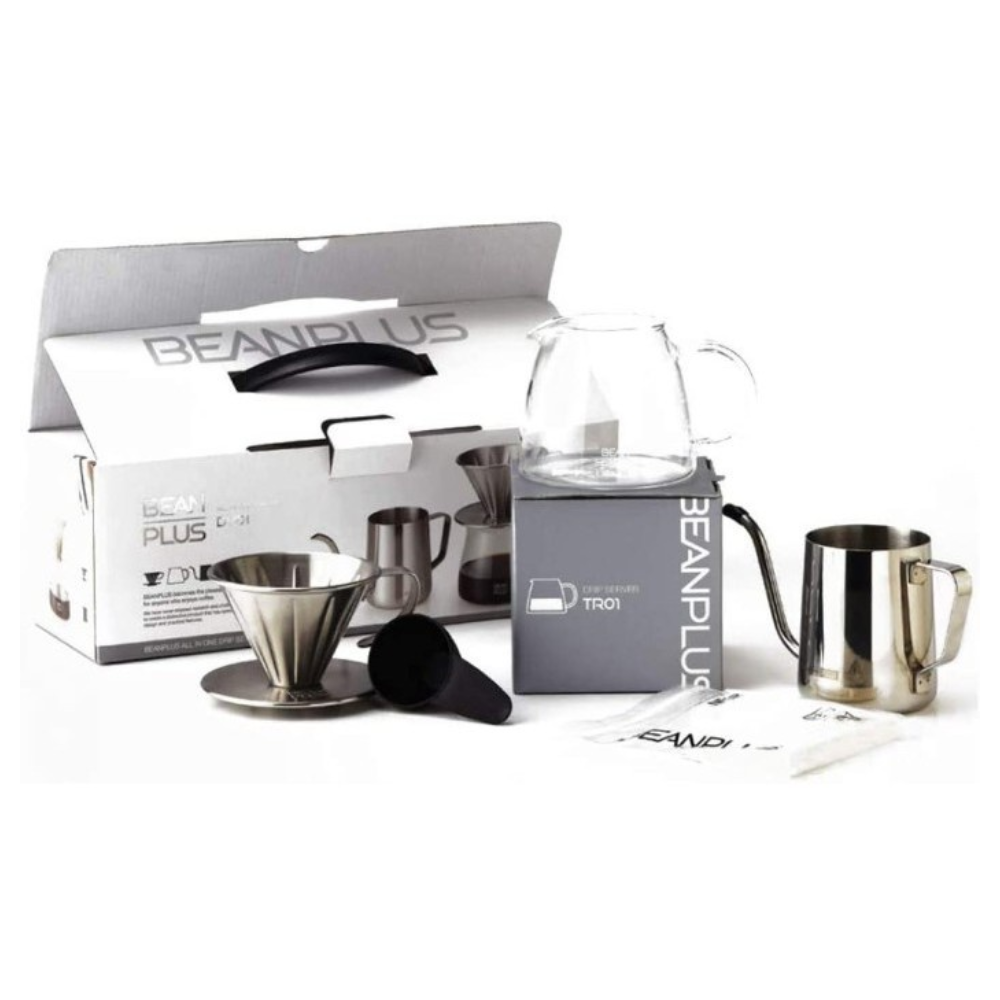 Silver Stainless Steel Hand Drip Gift Box for